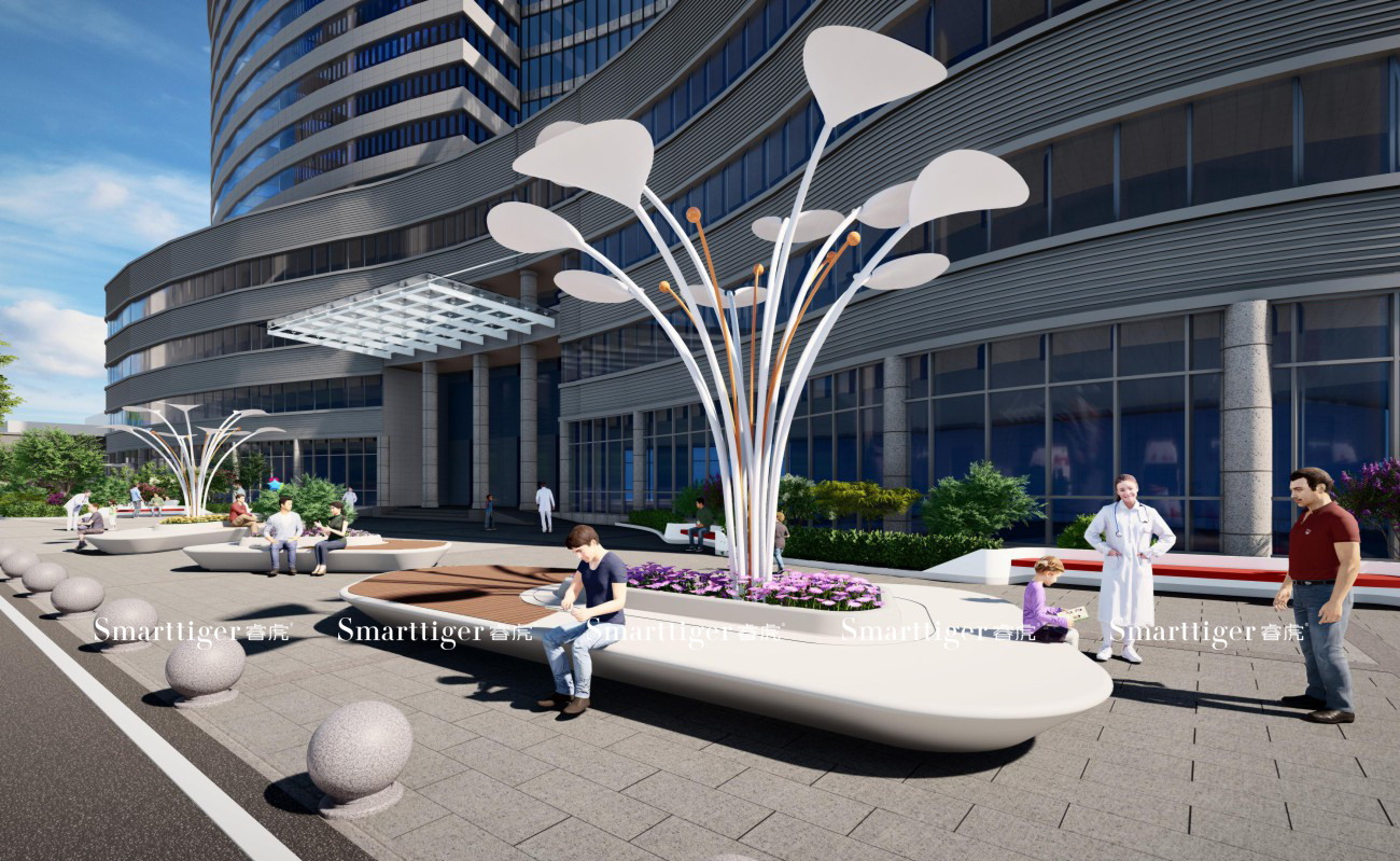 院史馆,室外连廊,空间,景观规划设计-医疗健康-睿虎品牌管理(北京)